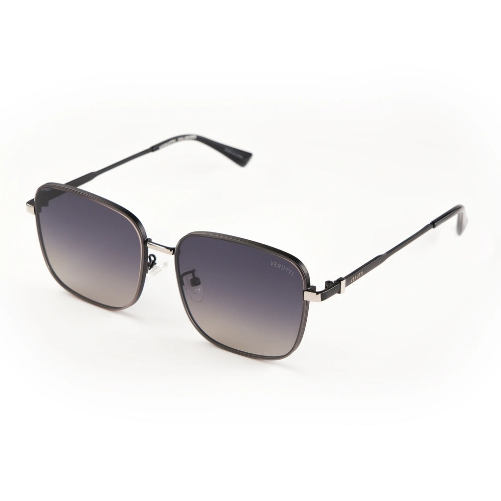 Unisex Luxury Sunglasses Verutti EH21015-C2 – Black Gradient Square