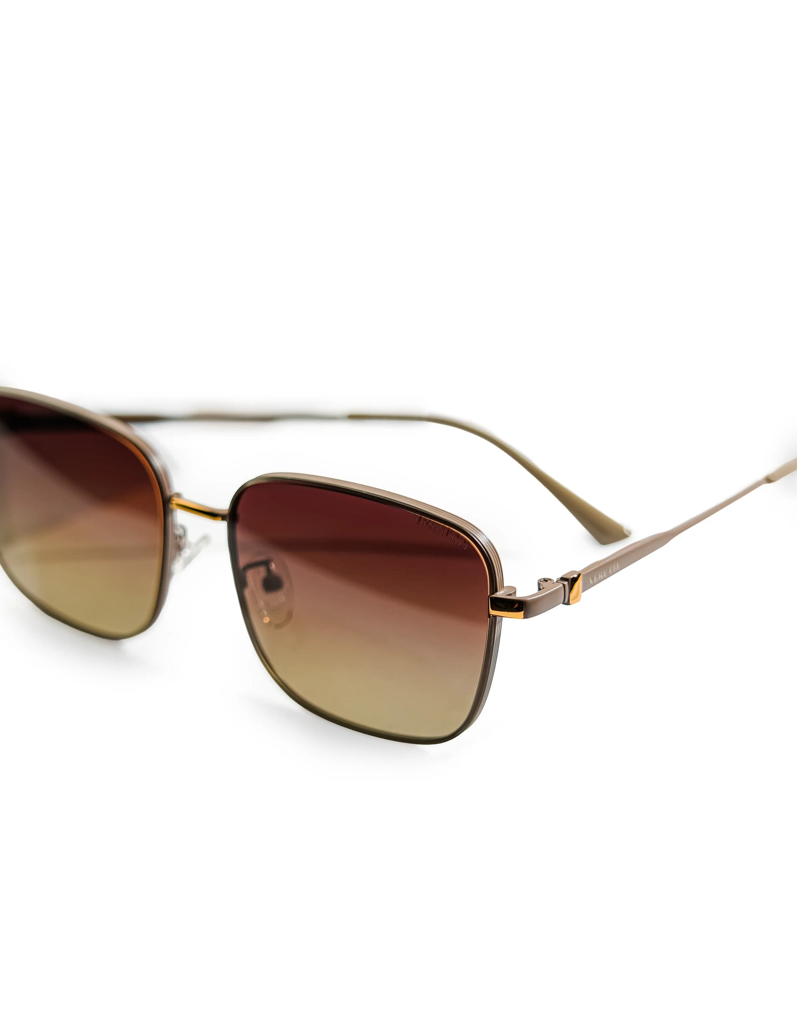 Unisex Luxury Sunglasses Verutti EH21015-C3 – Beige Square Design