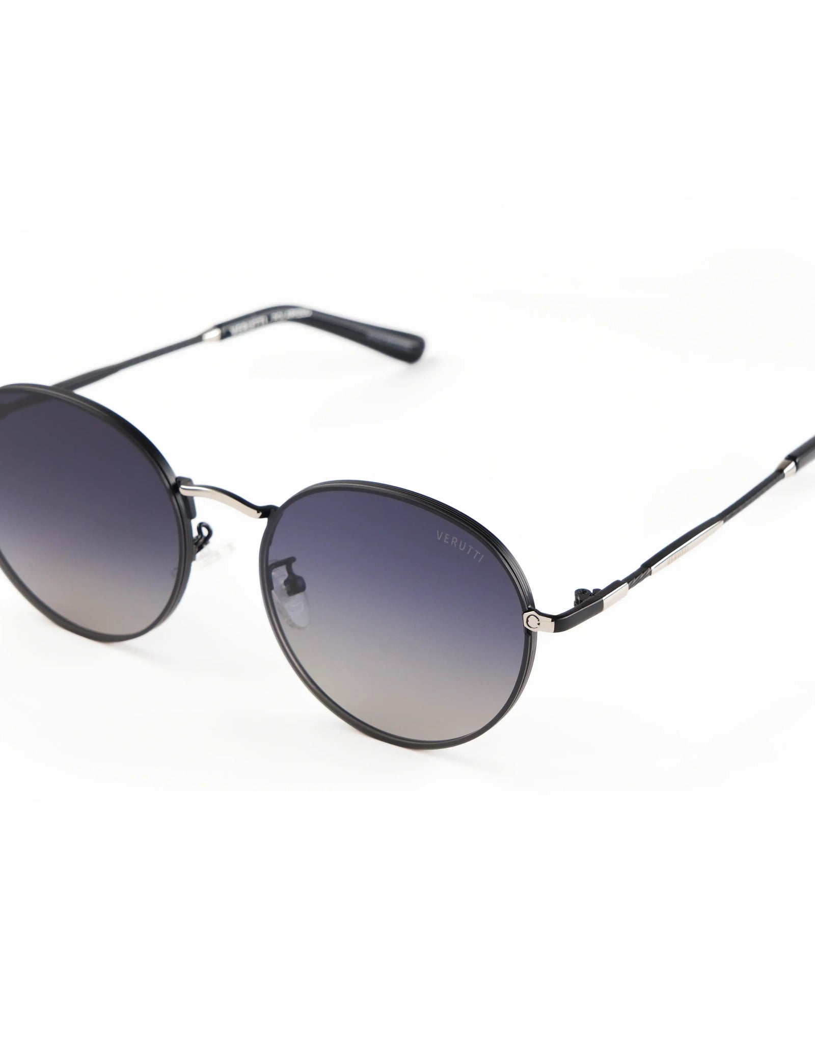 Women's Luxury Sunglasses Verutti EH21017-C2 – Round Navy Gradient