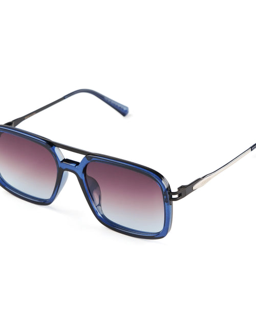 تحميل الصورة إلى عارض المعرض، Men’s Luxury Sunglasses Verutti PS2169-C2 – Blue Square Gradient
