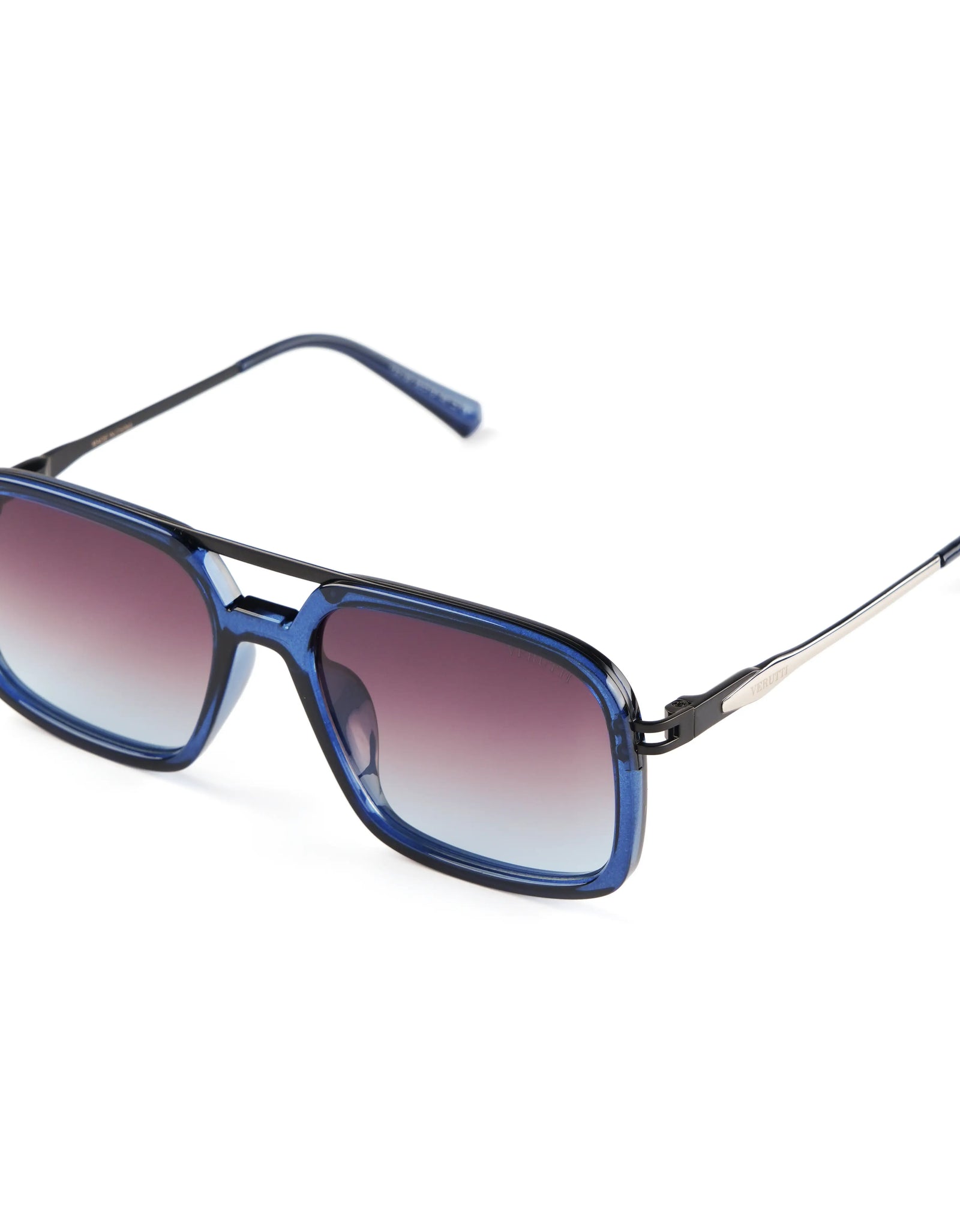 Men’s Luxury Sunglasses Verutti PS2169-C2 – Blue Square Gradient