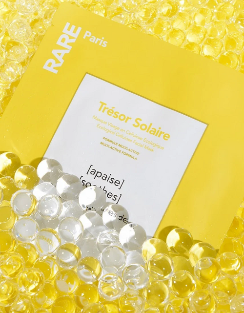 Load image into Gallery viewer, Trésor Solaire Soothing Face Mask 23 mL per sheet mask
