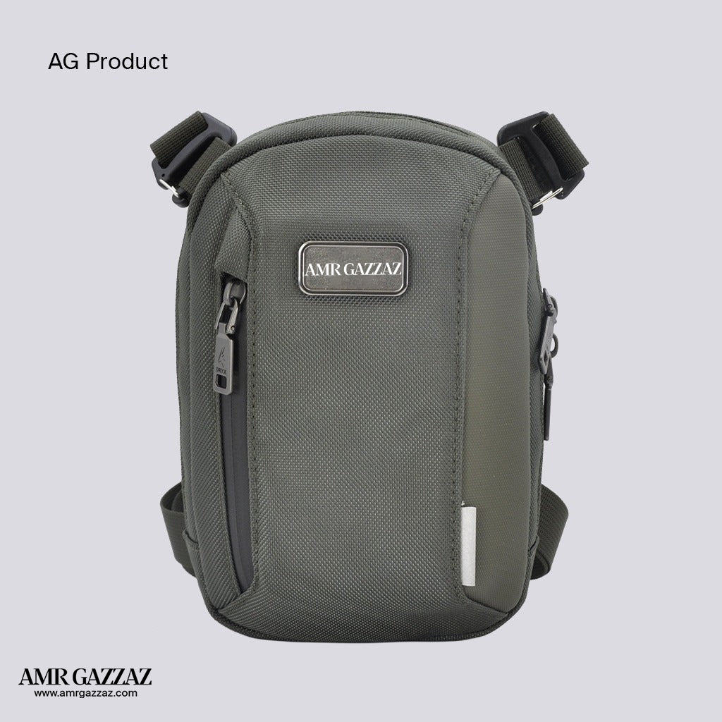 حقيبة AG Stealth Crossbody - إصدار مموه باللون الأسود