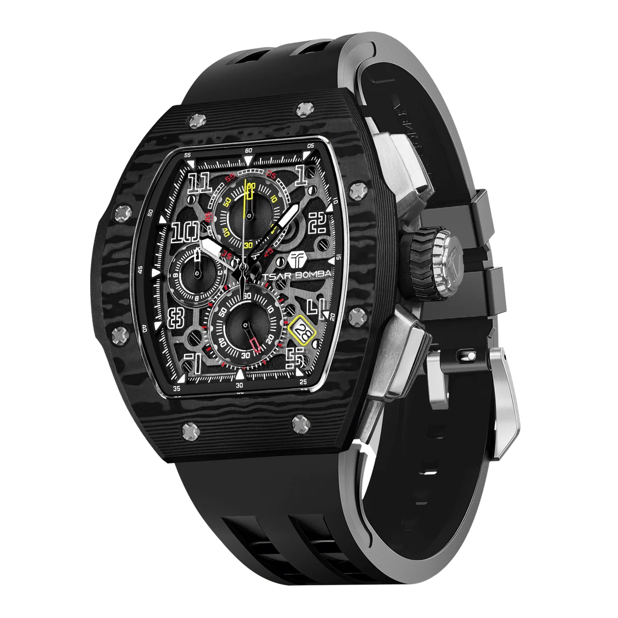 ساعة Light Matter-Sapphire Crystal Edition TB8223 باللون الأبيض