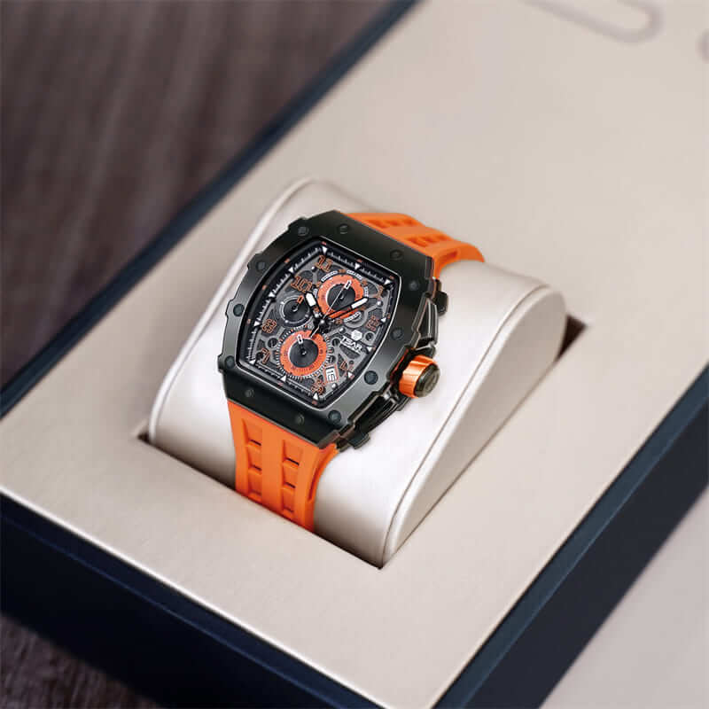 Elemental Series-Calendar Version TB8204Q Black Orange