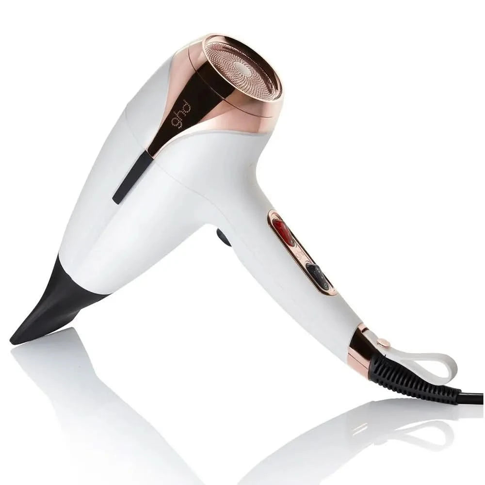 مجفف شعر احترافي من جي إتش دي هيليوس | أبيض | ١٨٧٥ واط