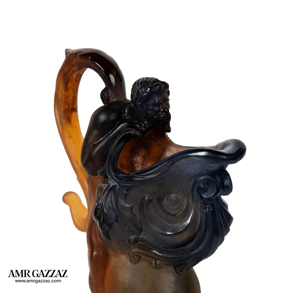 French Nancy Daum Glass Pate-de-Verre