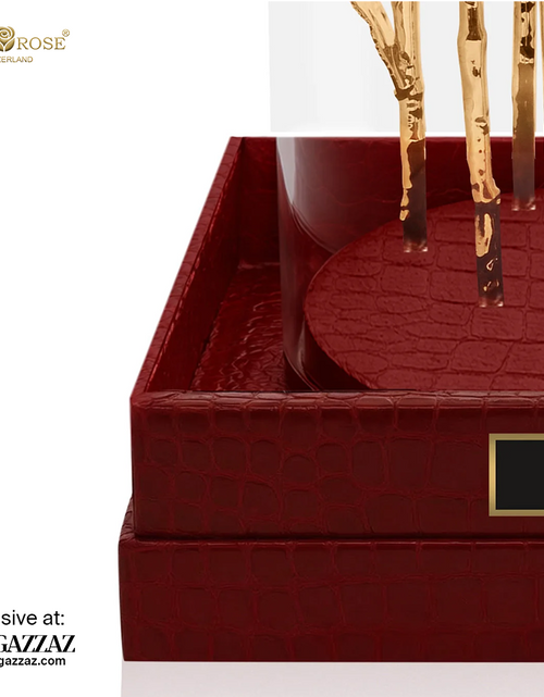 Load image into Gallery viewer, IMPERIAL GRANDIOSE "24K GOLD, ROUGE CROCO"
