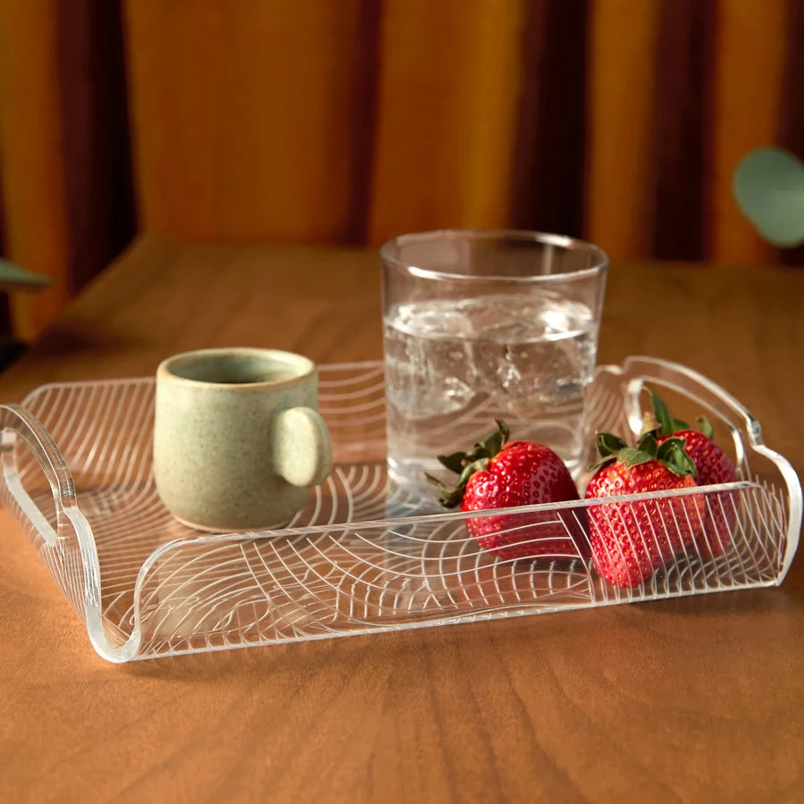 Acrylic Trays Controcorrente clear