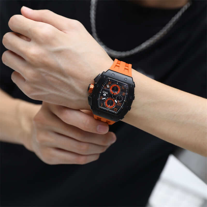 Elemental Series-Calendar Version TB8204Q Black Orange