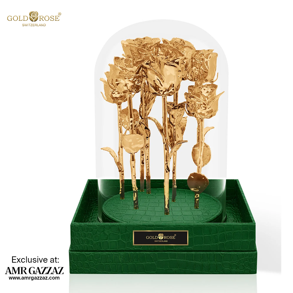 IMPERIAL GRANDIOSE "24K GOLD, EMERALD CROCO"