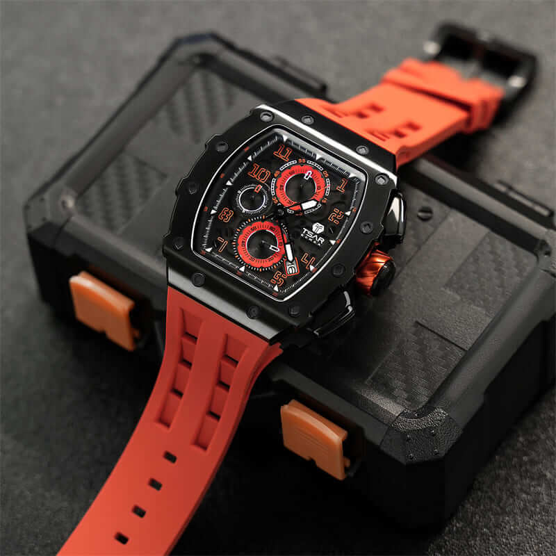 Elemental Series-Calendar Version TB8204Q Black Orange