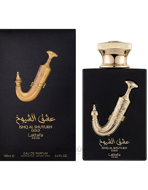 Load image into Gallery viewer, Lattafa Ishq Al Shuyoukh Gold Eau de Parfum - 100 ml
