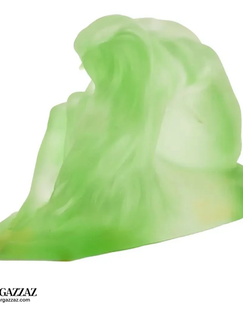 Load image into Gallery viewer, A PATE-DE-VERRE FEMALE GLASS green
