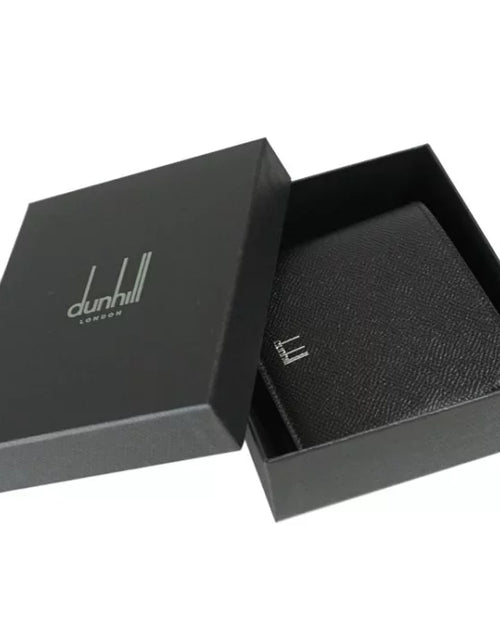 تحميل الصورة إلى عارض المعرض، Dunhill Cadogan leather Wallet 8cc , Black
