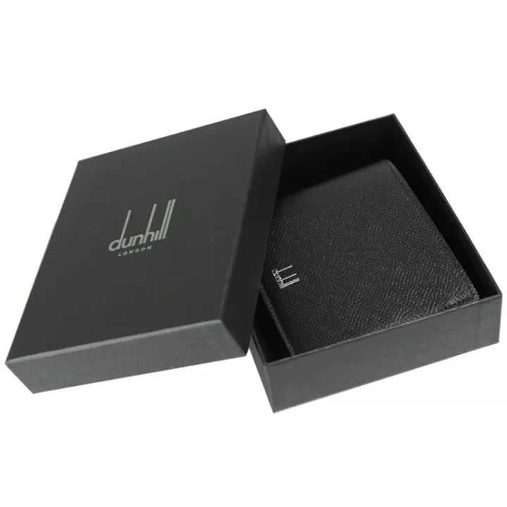 Dunhill Cadogan leather Wallet 8cc , Black