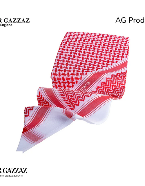 تحميل الصورة إلى عارض المعرض، عمرو قزاز شماغ انجليزي كلاسيكي
