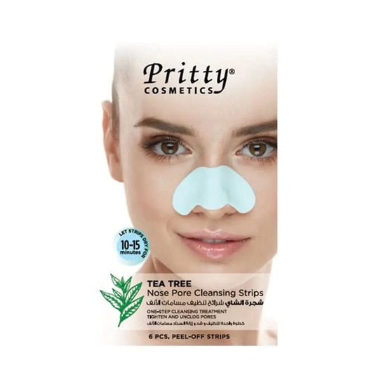 Pritty Nose Pore Strips | Tea Tree | 6 Pcs | Pack