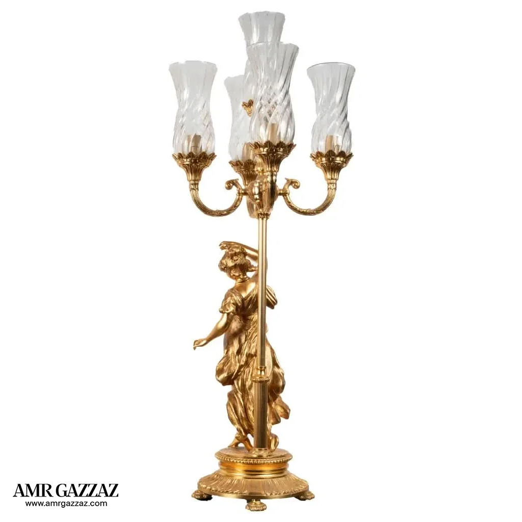 brolux italian Luxury 5 Candlestick  lamp