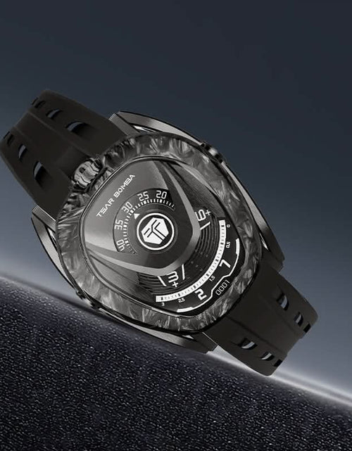 Load image into Gallery viewer, Reactor-Interchangeable Automatic Watch Carbon Fiber Black
