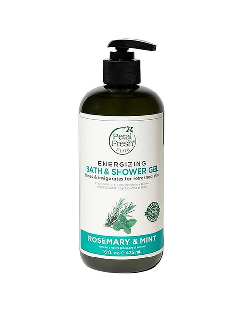 Load image into Gallery viewer, Petal fresh pure Rosemary &amp; Mint Bath &amp; Shower Gel 475 ML
