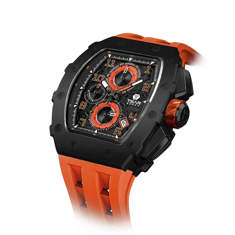 سلسلة Elemental - إصدار التقويم TB8204Q أسود برتقالي