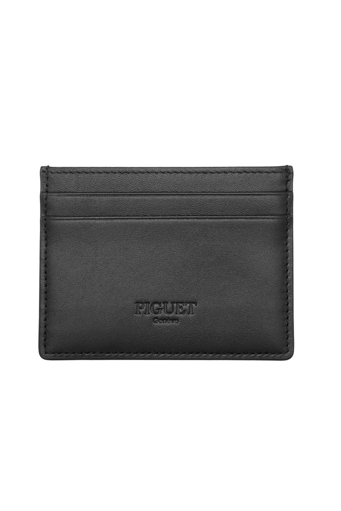 Piguet Noir Leather Card Holder