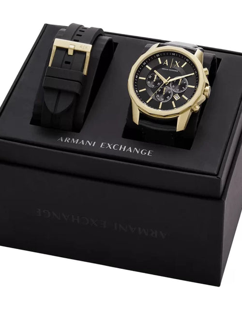 تحميل الصورة إلى عارض المعرض، Armani Exchange men watch set with 2 straps
