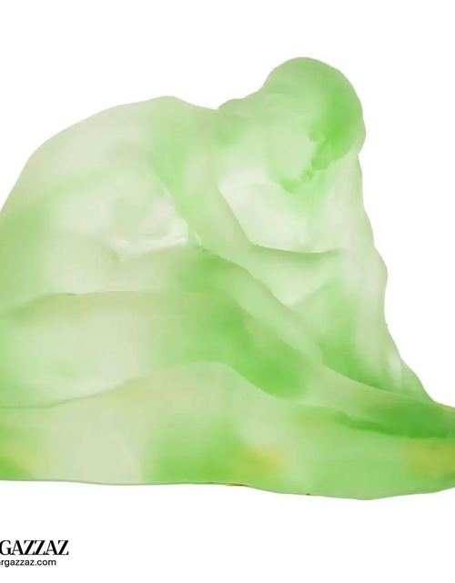 Load image into Gallery viewer, A PATE-DE-VERRE FEMALE GLASS green
