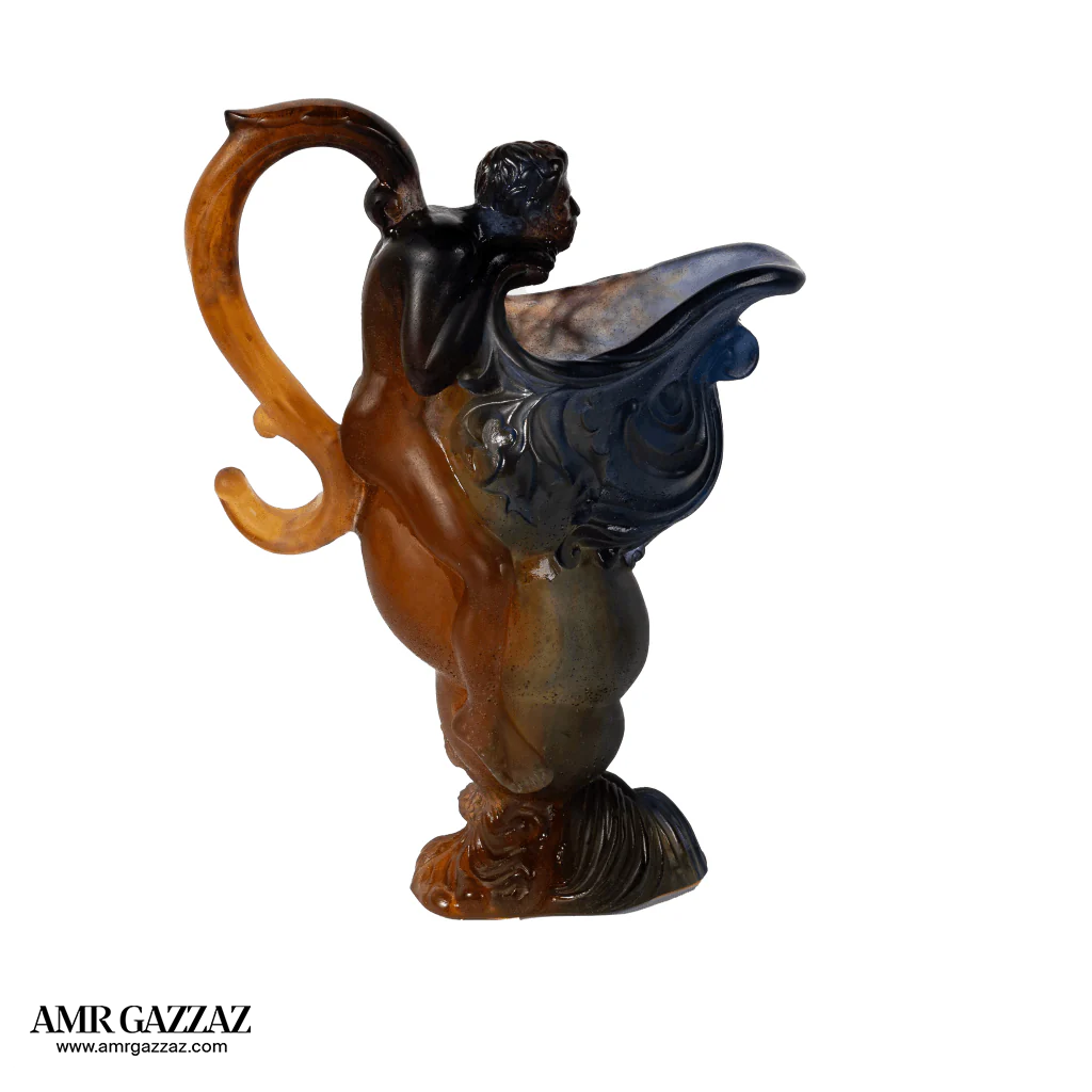 French Nancy Daum Glass Pate-de-Verre