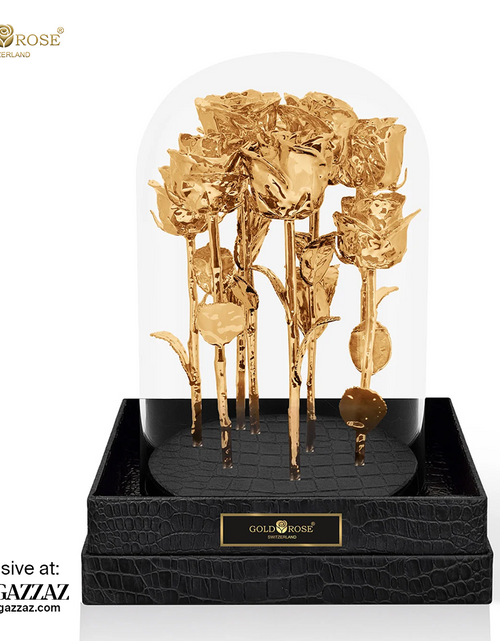 Load image into Gallery viewer, IMPERIAL GRANDIOSE "24K GOLD, NOIR CROCO"
