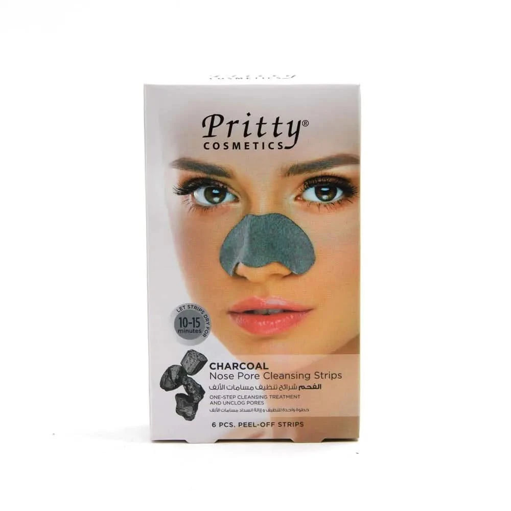 Pritty Nose Pore Strips | Charcoal - 6 Pcs / Pack