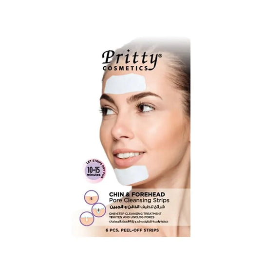 Pritty Chin & Forehead Pore Strips | 6 Pcs | Pack