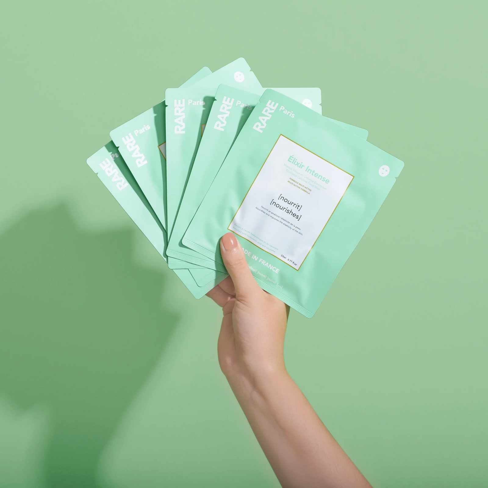 Elixir Intense Nourishing Face Mask – Box of 5 5 sheet masks (23 mL each)