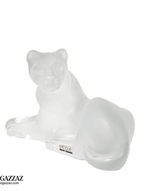 Load image into Gallery viewer, Lalique "Simba" Lioness Crystal Figure
