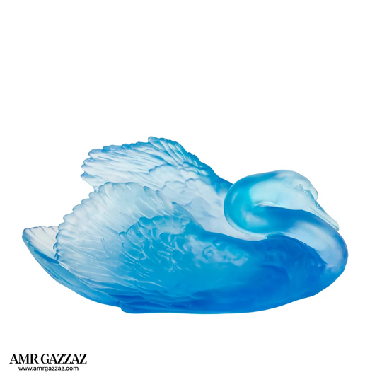 A PATE-DE-VERRE GRAND DUCK