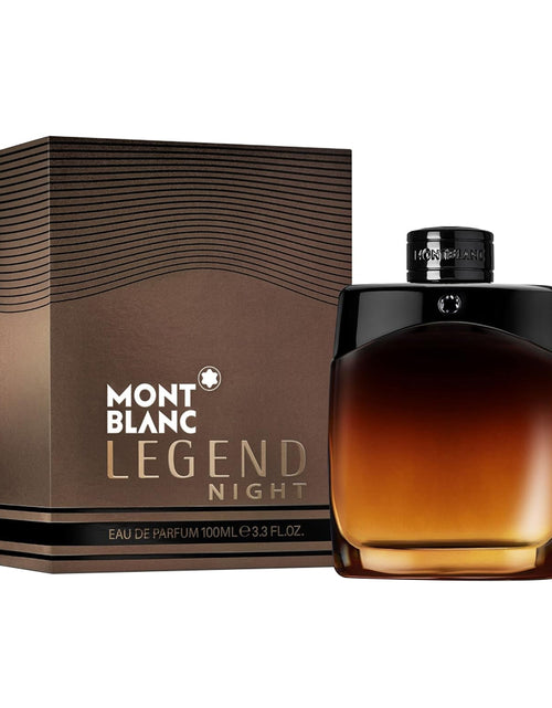 Load image into Gallery viewer, MONT BLANC LEGEND NIGHT 100 ML 3.3 OZ EAU DE PARFUM FOR MEN FREE
