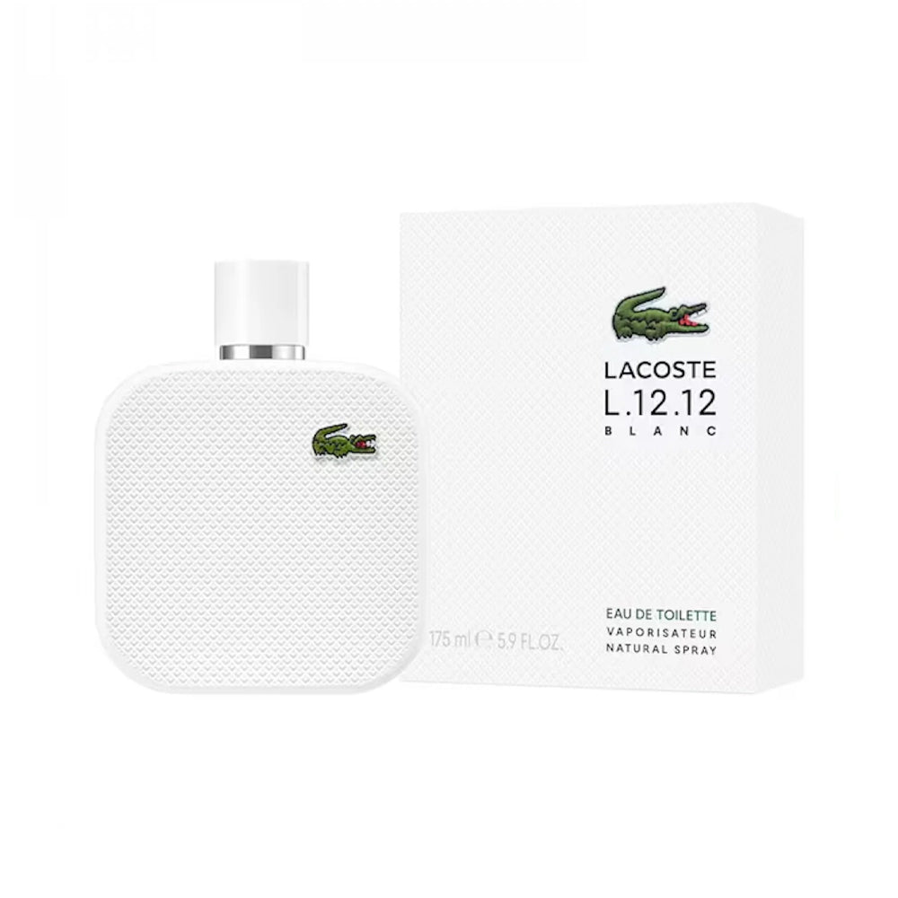 LACOSTE EAU DE LACOSTE L.12.12 BLANC PURE POUR HOMME (M) EDT 175ml