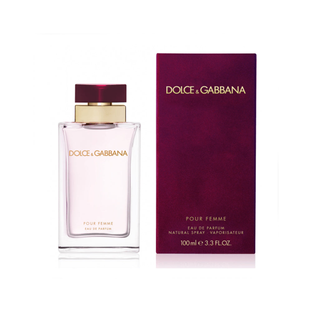 DOLCE GABBANA BEAUTY 'POUR FEMME' 100ML EDP FOR WOMEN