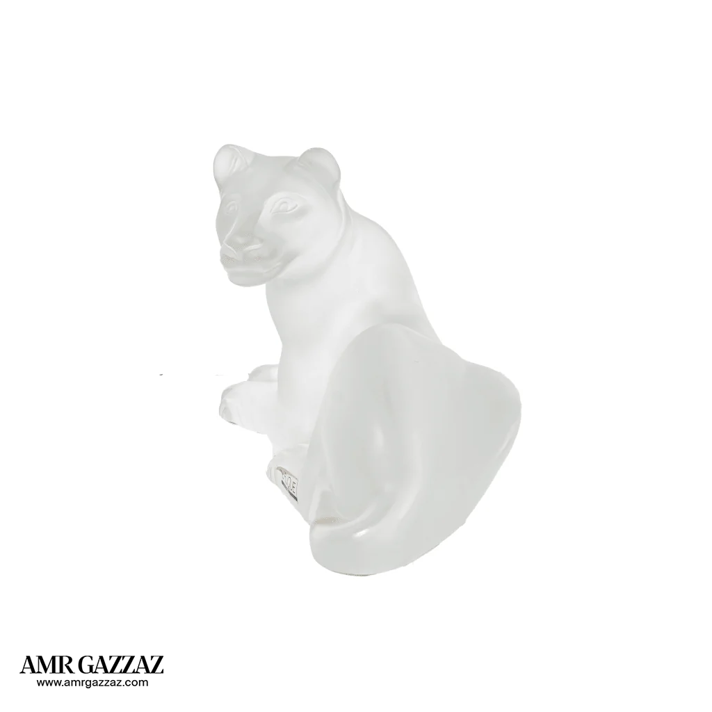 Lalique "Simba" Lioness Crystal Figure