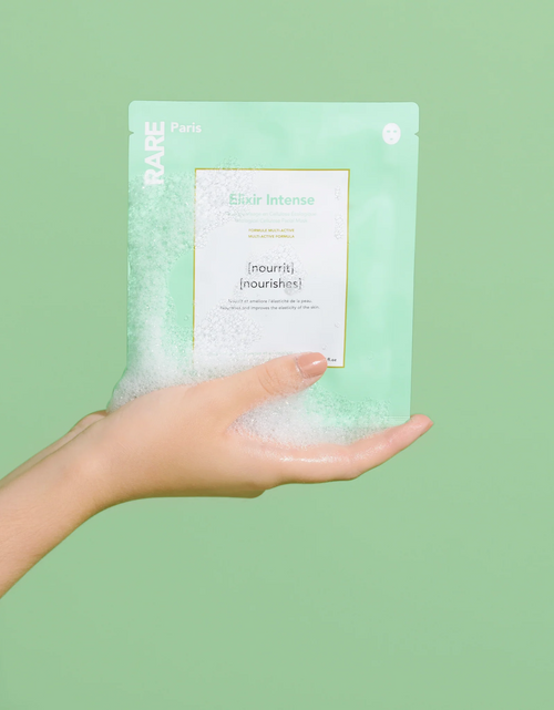 Load image into Gallery viewer, Elixir Intense Nourishing Face Mask – Box of 5 5 sheet masks (23 mL each)

