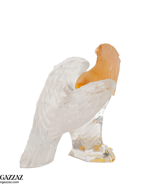 Load image into Gallery viewer, DAUM CRYSTAL EAGLE SCULPTURE FRANCE
