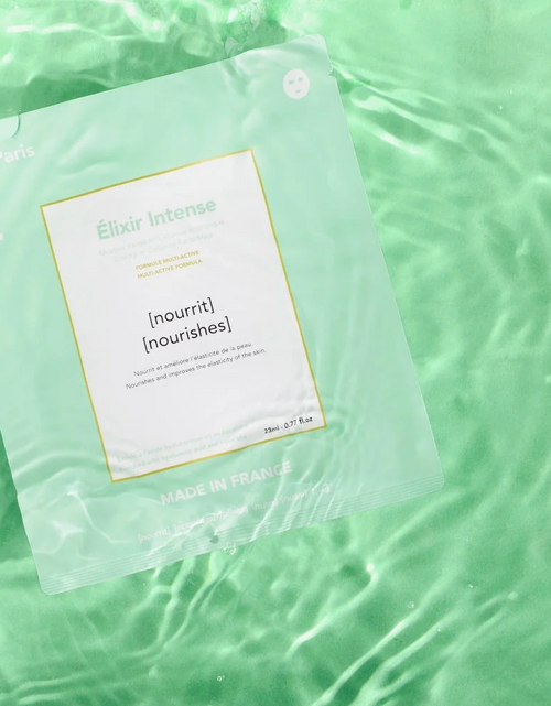Load image into Gallery viewer, Elixir Intense Nourishing Face Mask – Box of 5 5 sheet masks (23 mL each)

