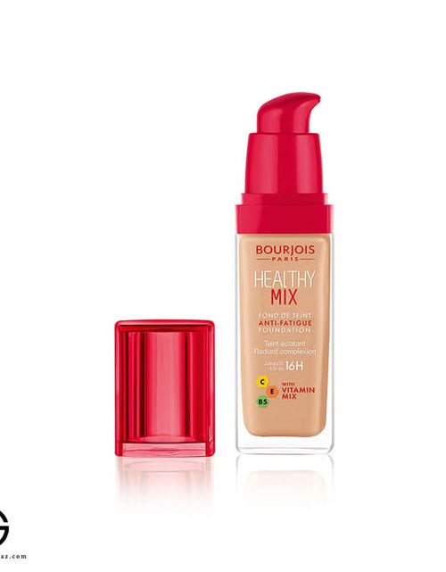 Load image into Gallery viewer, Bourjois Healthy Mix Anti-Fatigue Foundation 55 Dark Beige
