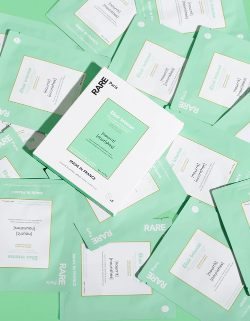 Load image into Gallery viewer, Elixir Intense Nourishing Face Mask – Box of 5 5 sheet masks (23 mL each)
