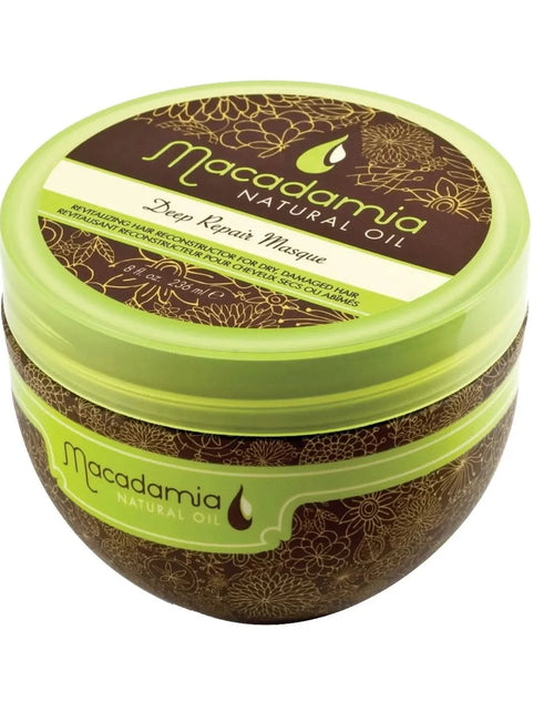 تحميل الصورة إلى عارض المعرض، قناع ماكاداميا الطبيعي لإصلاح الشعر بعمق | 236 مل
