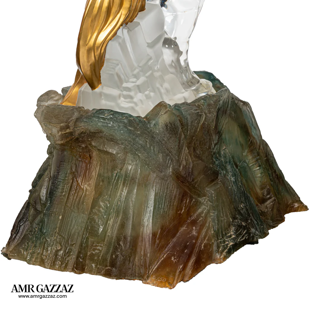 Daum limited edition – Grand Crystal clear Horse