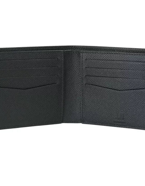 تحميل الصورة إلى عارض المعرض، Dunhill Cadogan leather Wallet 8cc , Black
