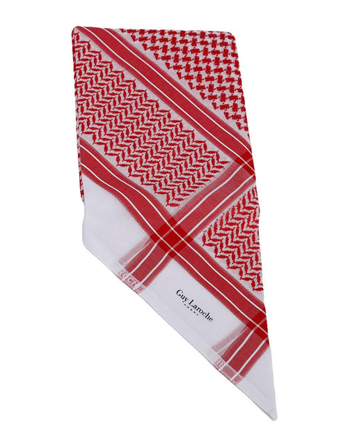 تحميل الصورة إلى عارض المعرض، G Laroche Red English Shemagh GB
