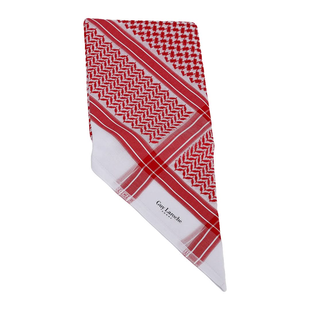 G Laroche Red English Shemagh GB